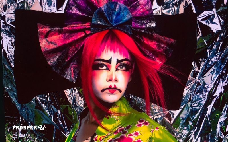 Trish Dool hair collection editorial shoot.